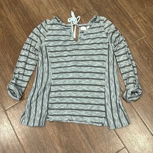 9-H15 STCL from Anthropology Gray Top
